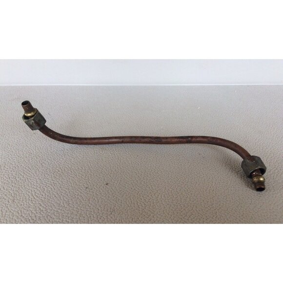 1953 Evinrude Model 7512 Outboard Motor Fleetwin 7.5 HP Gas Fuel Line Copper - Picture 2 of 4